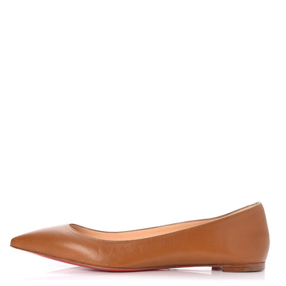 Christian Louboutin Shiny Nappa Ballalla Flats 39.5 Safari 1 of 8