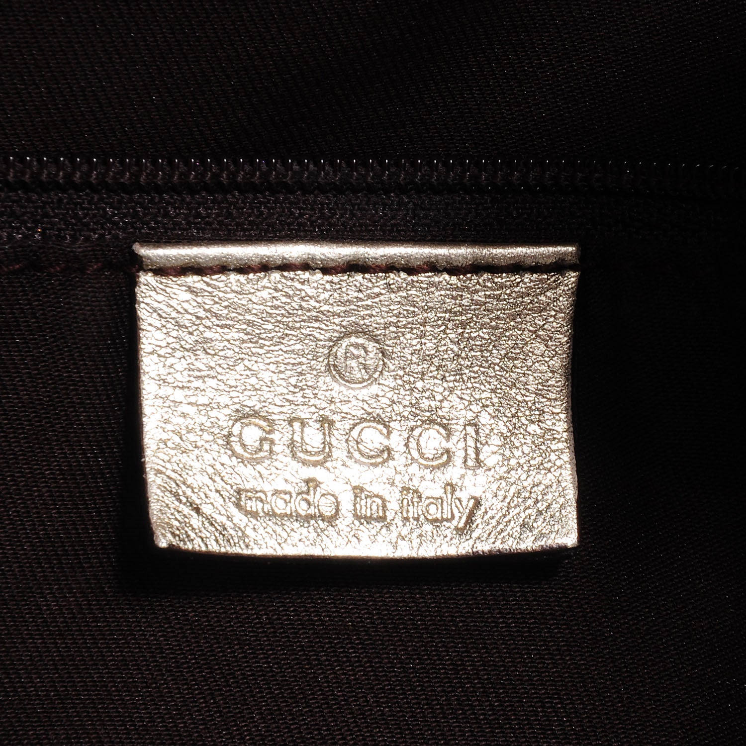 Gucci Monogram D Gold Large Shoulder Bag Metallic Gold 6 of 7