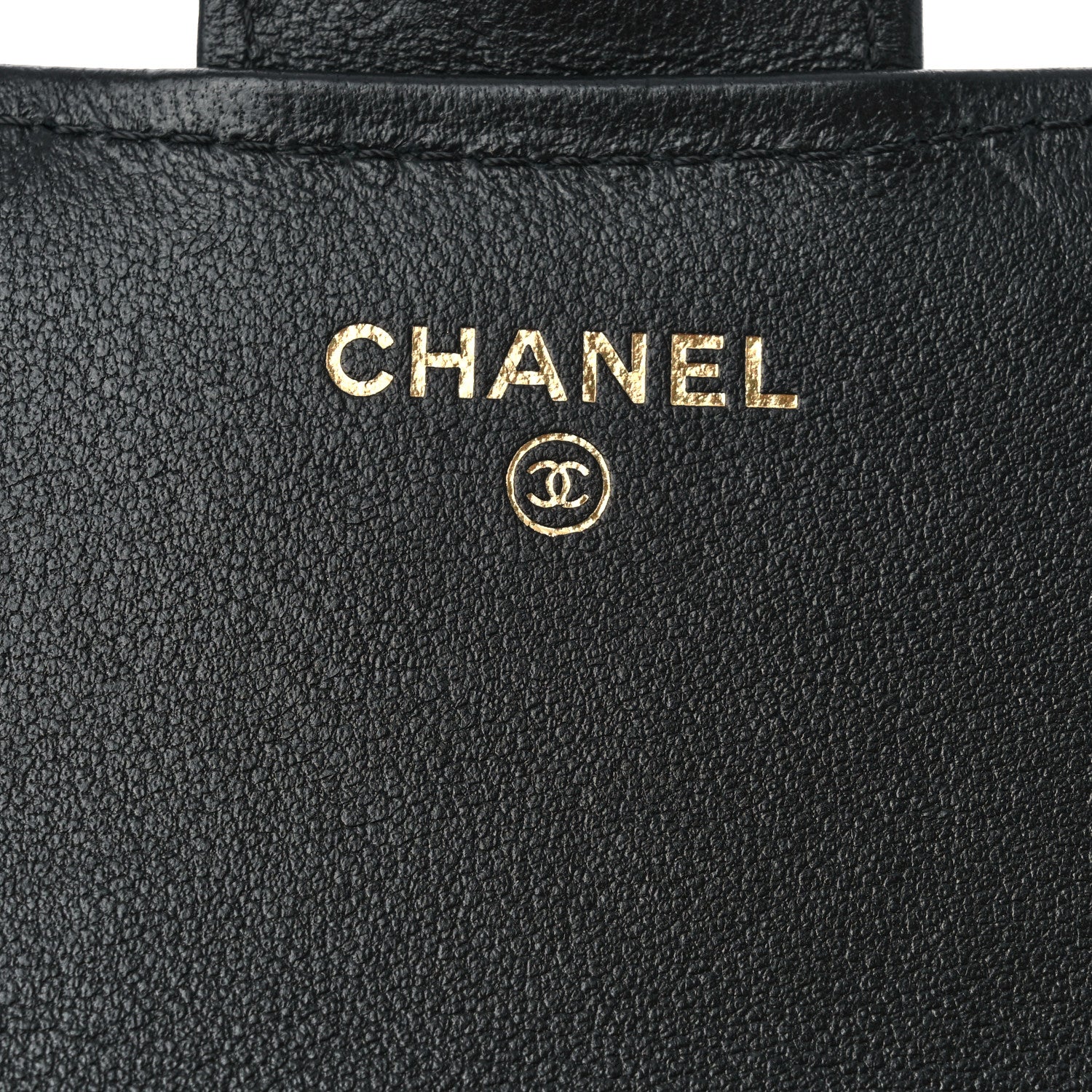 Chanel Lambskin Quilted Flap Phone Holder With Chain Black 6 of 11