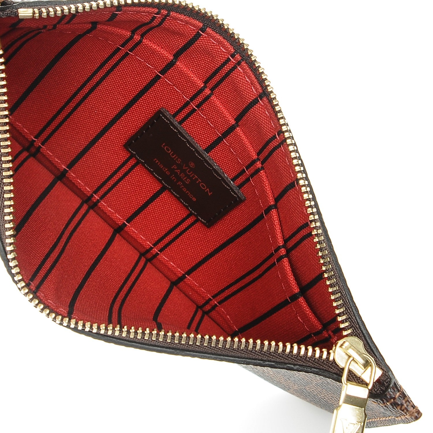 Louis Vuitton Damier Ebene Neverfull PM Pochette 5 of 6