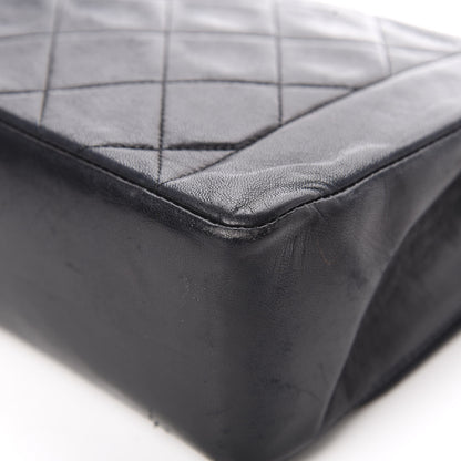 Chanel Lambskin Quilted Medium Single Flap Black 12 of 19