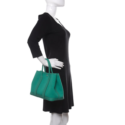 Hermes Toile Negonda Garden Party 30 TPM Vert Verone 2 of 10