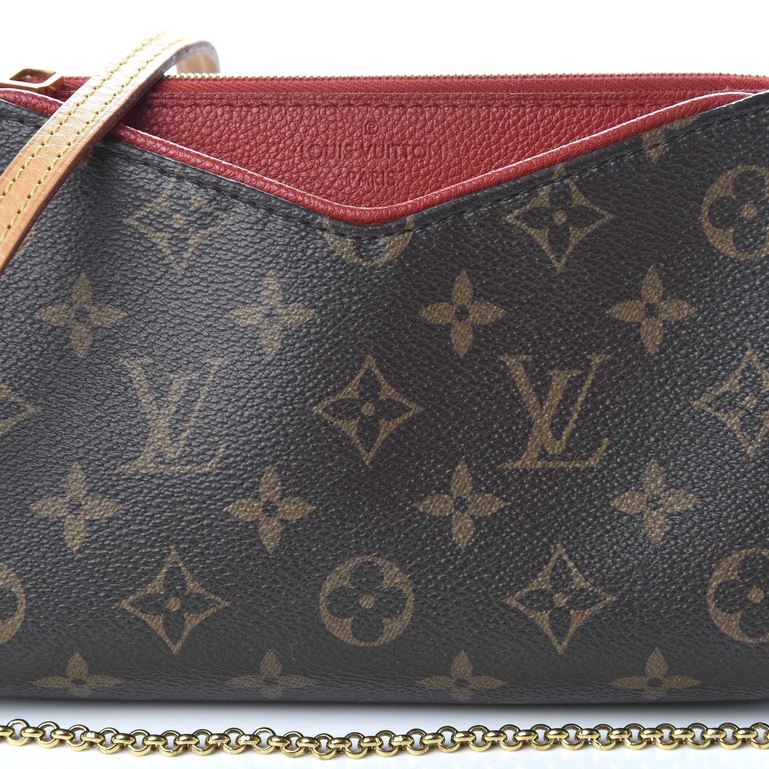 Louis Vuitton Monogram Pallas Clutch Cherry 10 of 10