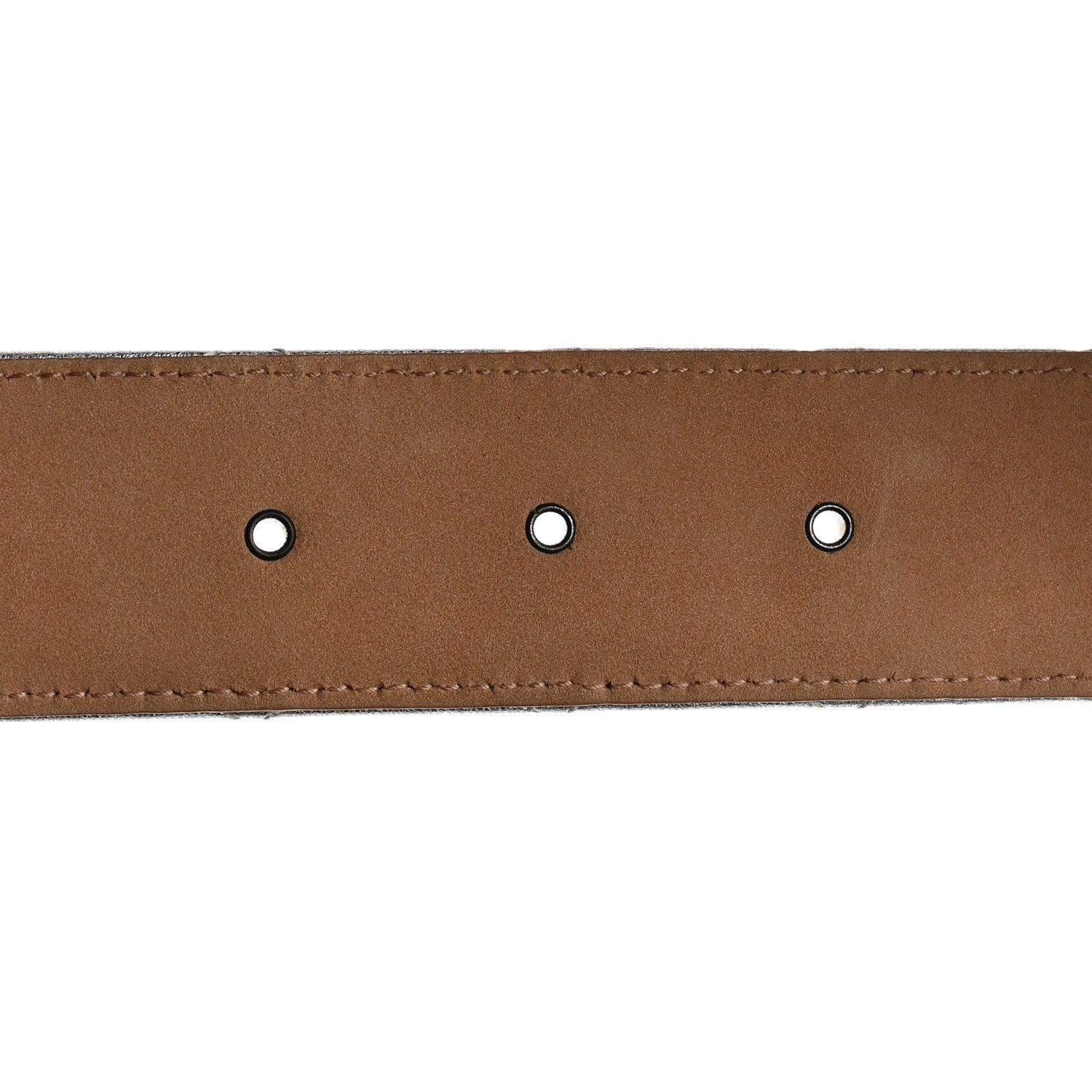 Chanel Metallic Lambskin Quilted CC Belt Silver 6 of 6