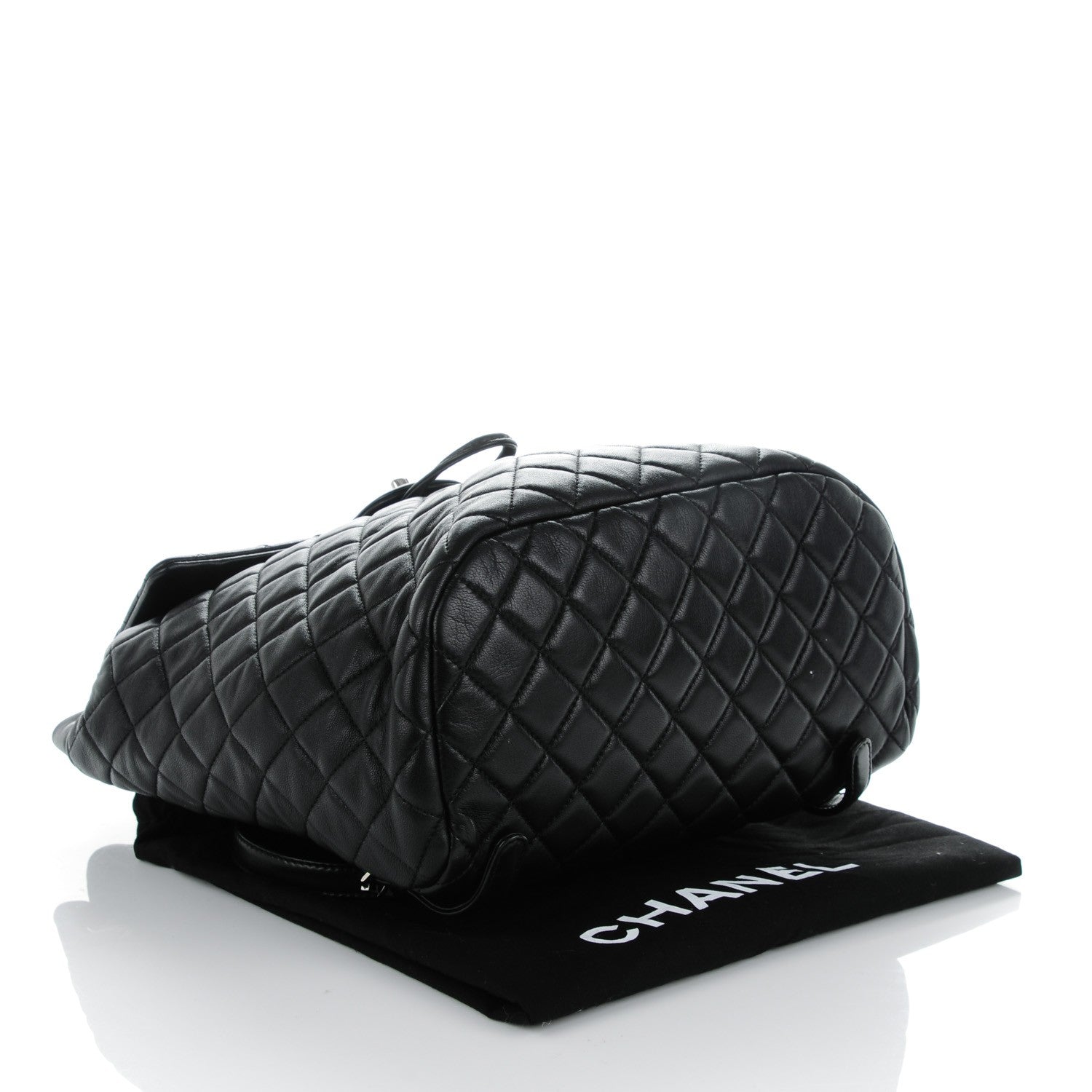 Chanel Lambskin Quilted Large Urban Spirit Backpack Black 4 of 8