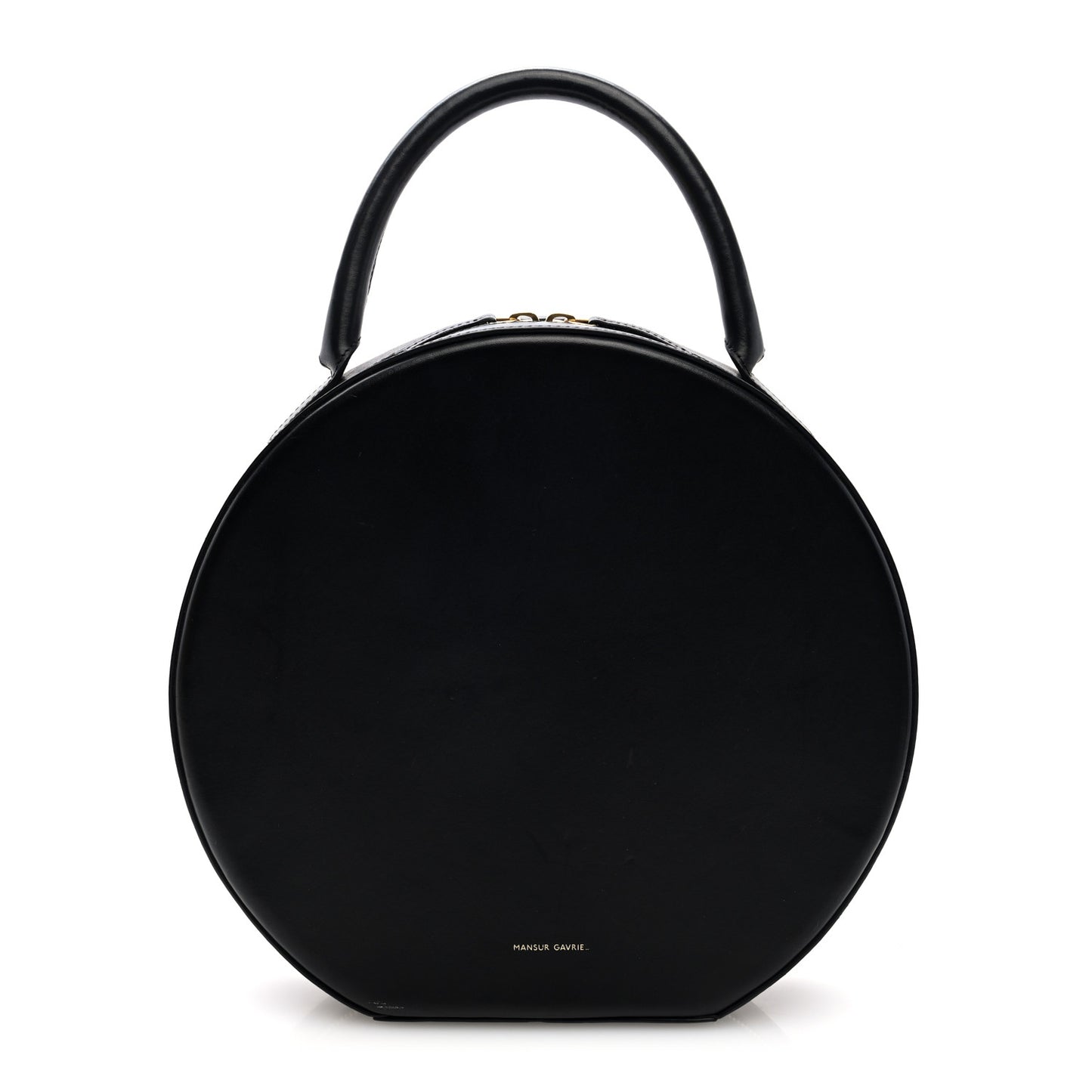 Calfskin Circle Bag Black