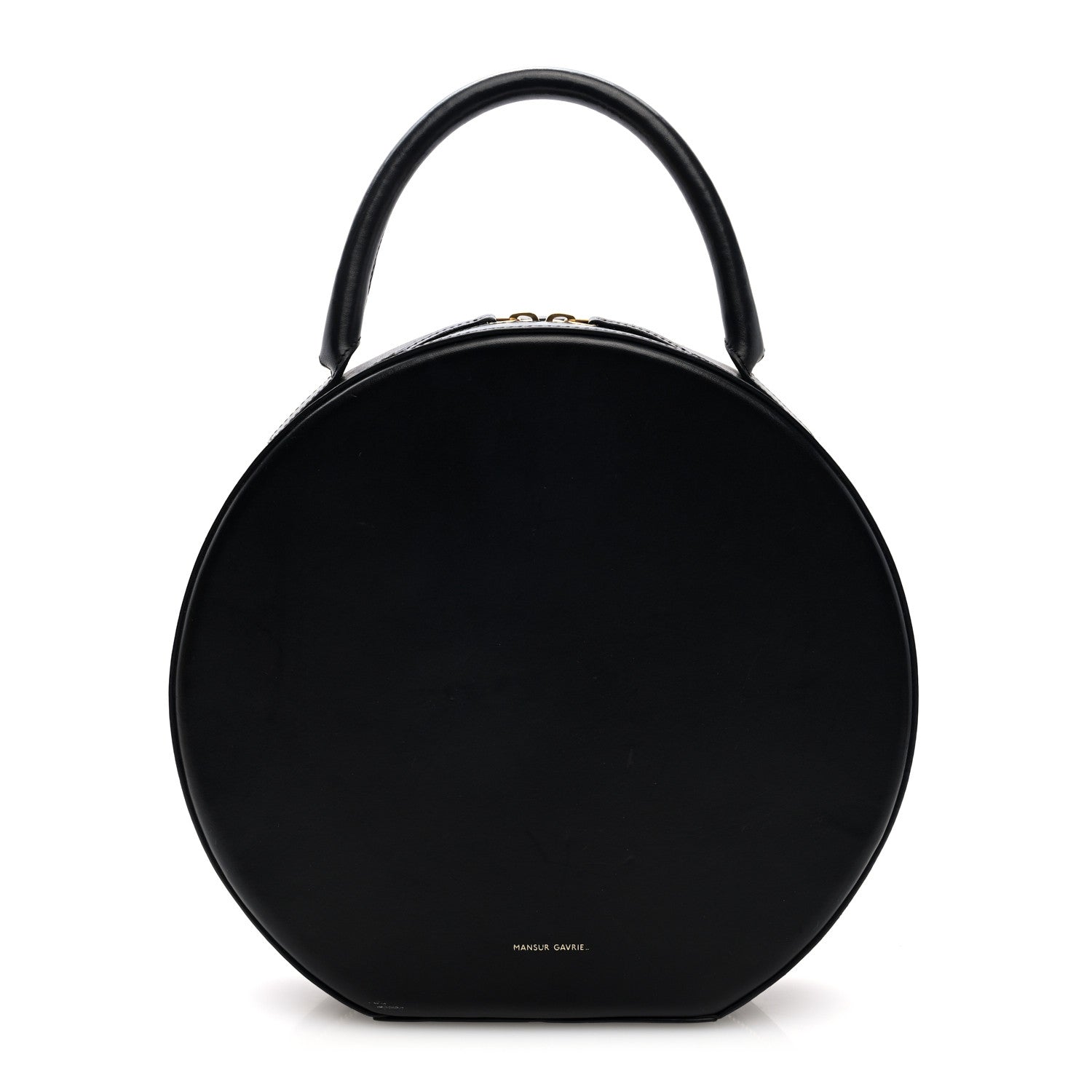 Mansur Gavriel Calfskin Circle Bag Black 1 of 9