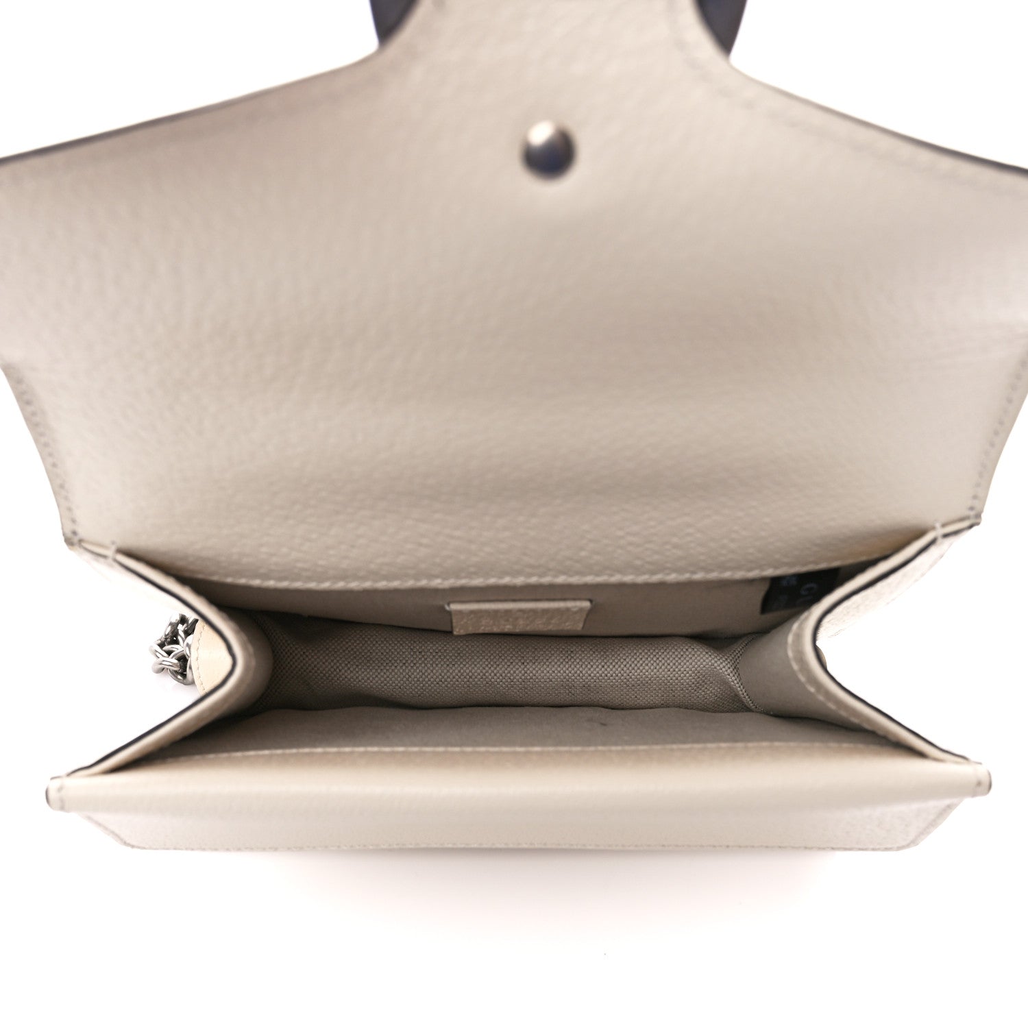 Gucci Dollar Calfskin Crystal Mini Dionysus Shoulder Bag Mystic White Black Diamond 5 of 12