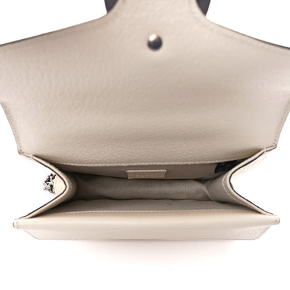 Gucci Dollar Calfskin Crystal Mini Dionysus Shoulder Bag Mystic White Black Diamond 5 of 12