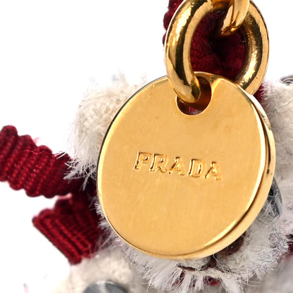 Prada Teddy Bear Keychain White 3 of 3