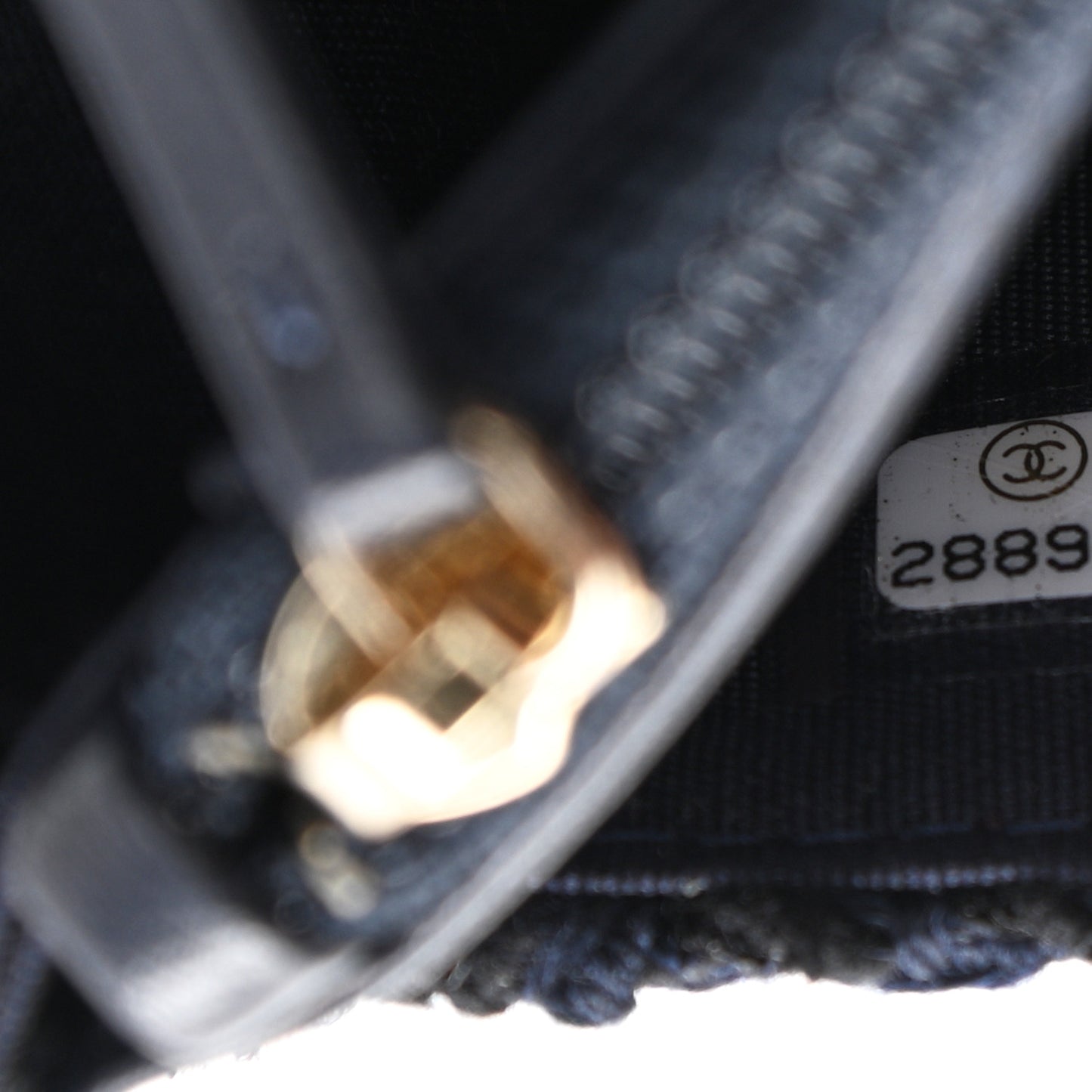 Wool Tweed Lambskin Quilted Chanel 19 Wallet On Chain WOC and Coin Purse Blue Black