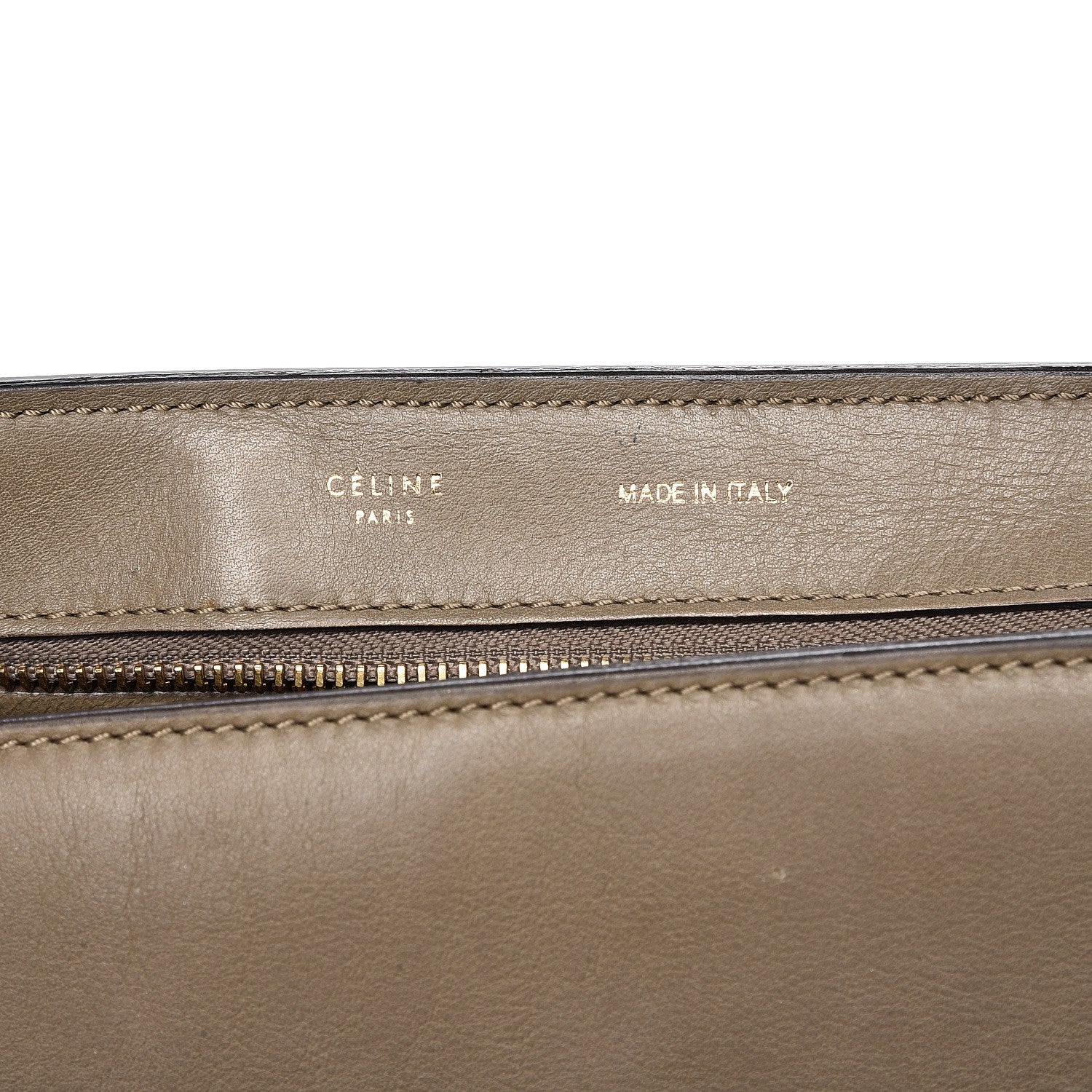 Celine Calfskin Suede Whipsnake Medium Trapeze Black Dune 7 of 25