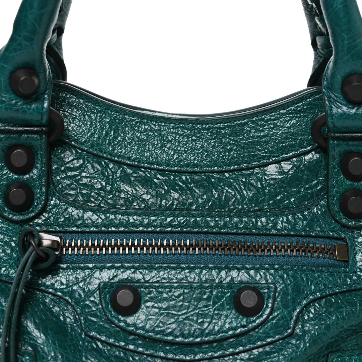Agneau Classic Hardware Mini City Emerald