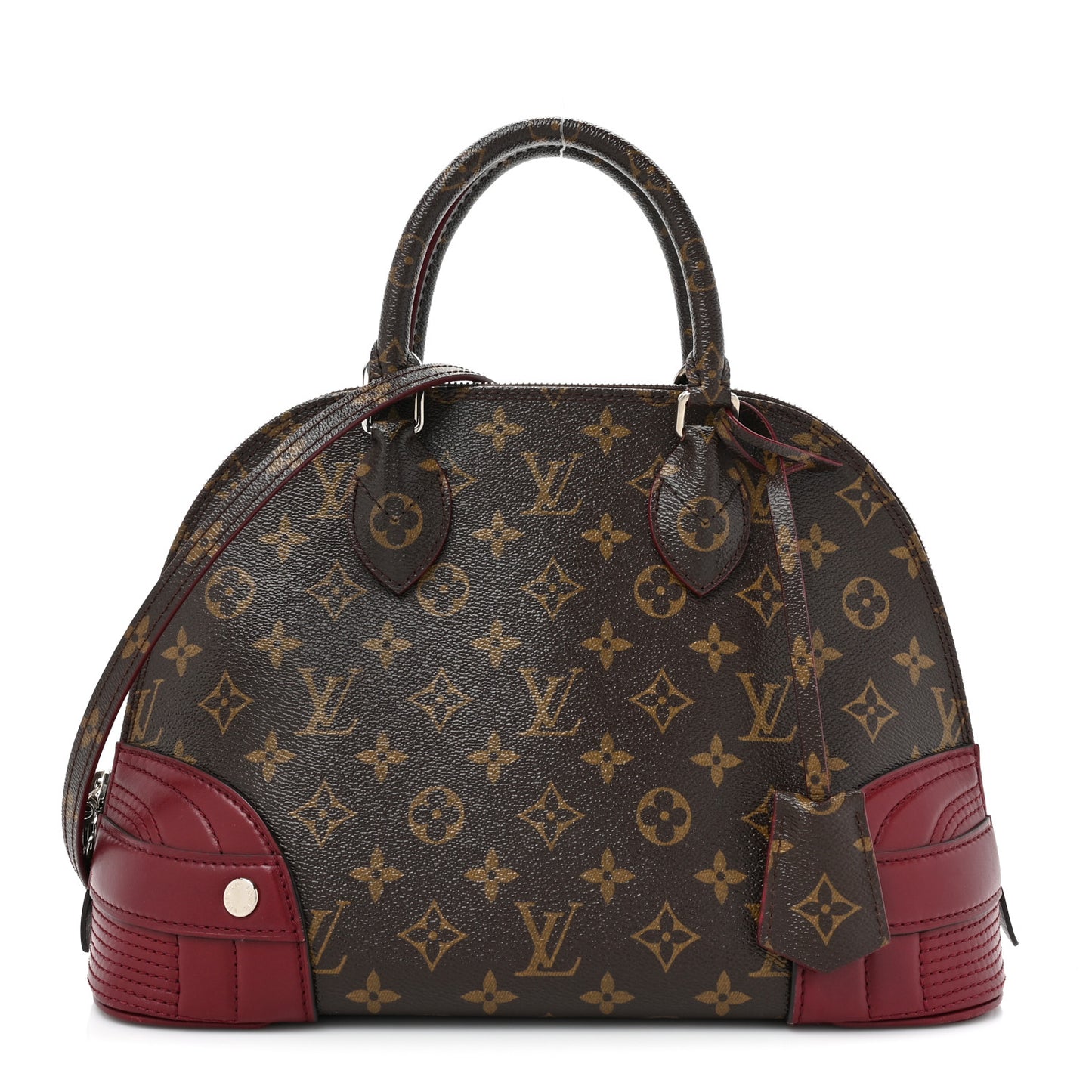 Monogram Shine Alma PM Bordeaux