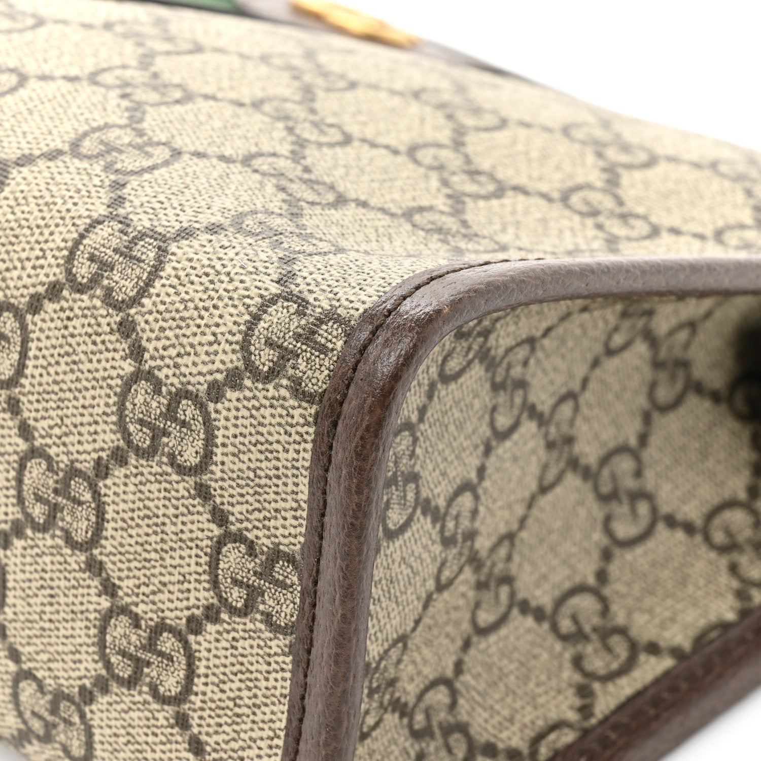 Gucci GG Supreme Monogram Web Ophidia GG Toiletry Case Beige New Acero 11 of 14