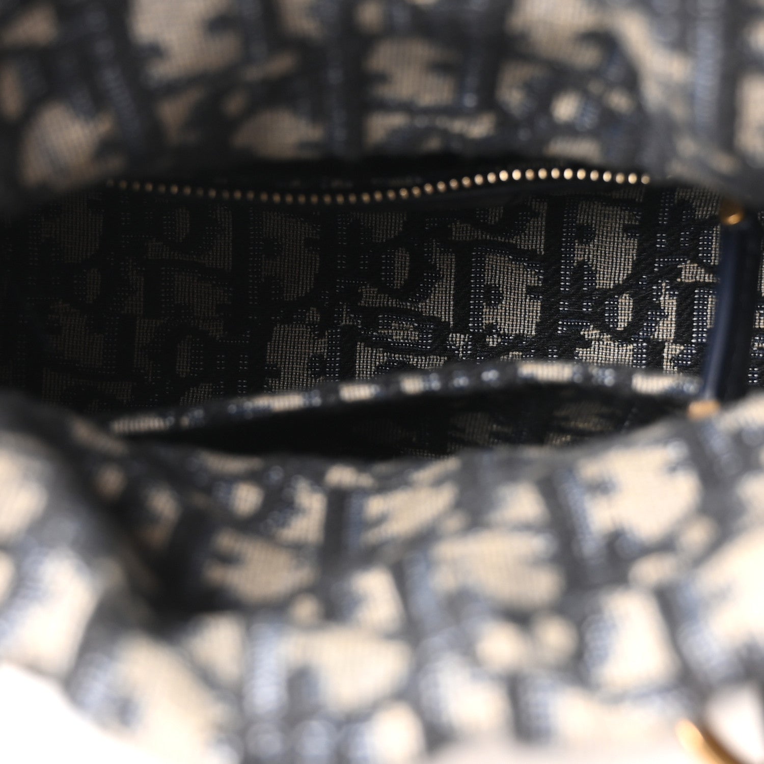 Christian Dior Wicker Oblique Mini Lady Dior Bag Blue 1922629