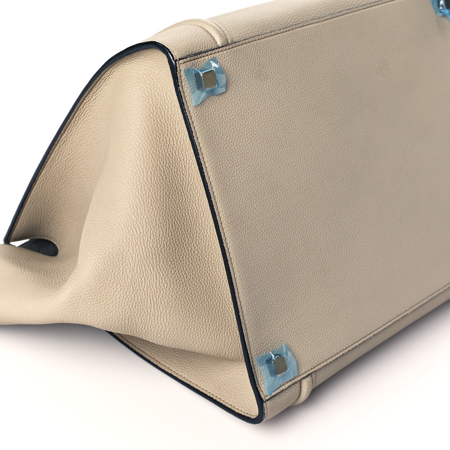Celine Grained Calfskin Medium Phantom Luggage Quartz 8 of 9