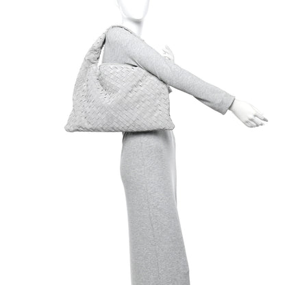 Bottega Veneta Suede Intrecciato Small Hop Sterling 2 of 12