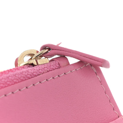 Chanel Lambskin Quilted CC Pearl Crush Wallet on Chain WOC Pink 11 of 12