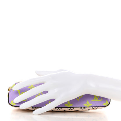 Louis Vuitton Monogram Giant Elizabeth Pencil Pouch Pink Lilac 2 of 8