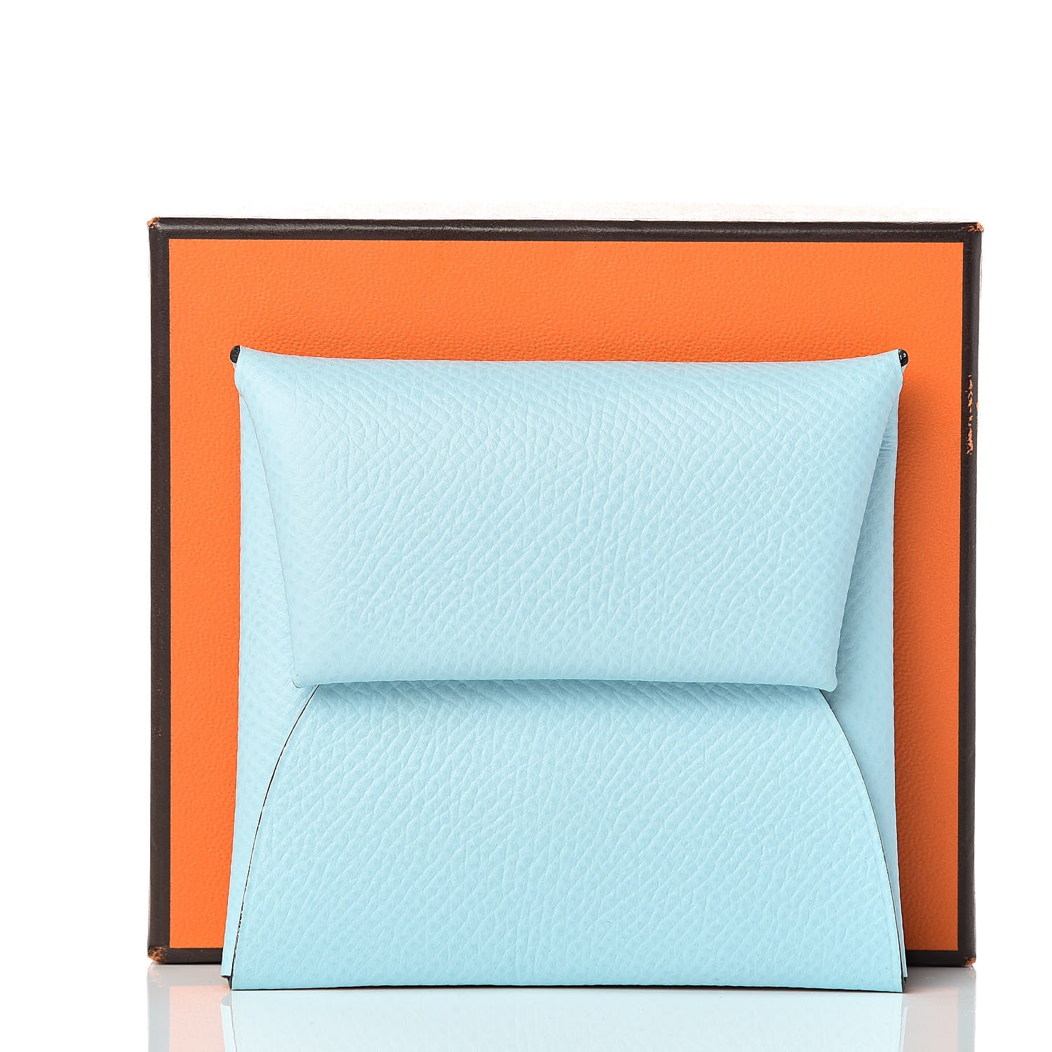 Hermes Epsom Bastia Coin Purse Bleu Atoll 8 of 8