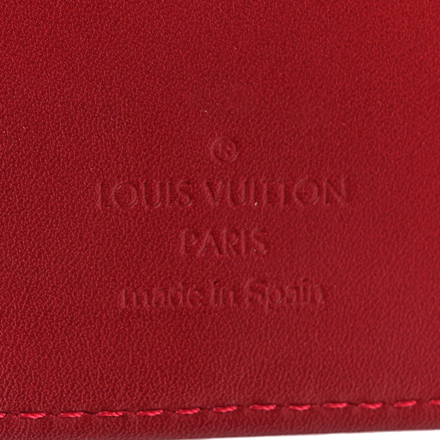 Louis Vuitton Vernis Small Ring Agenda Cover Pomme D'Amour 6 of 8