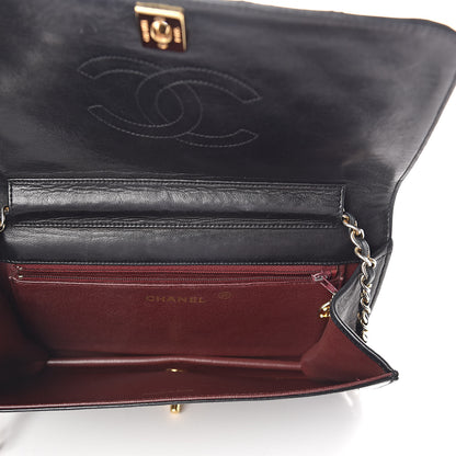 Chanel Lambskin Quilted Small Single Flap Black 5 of 11