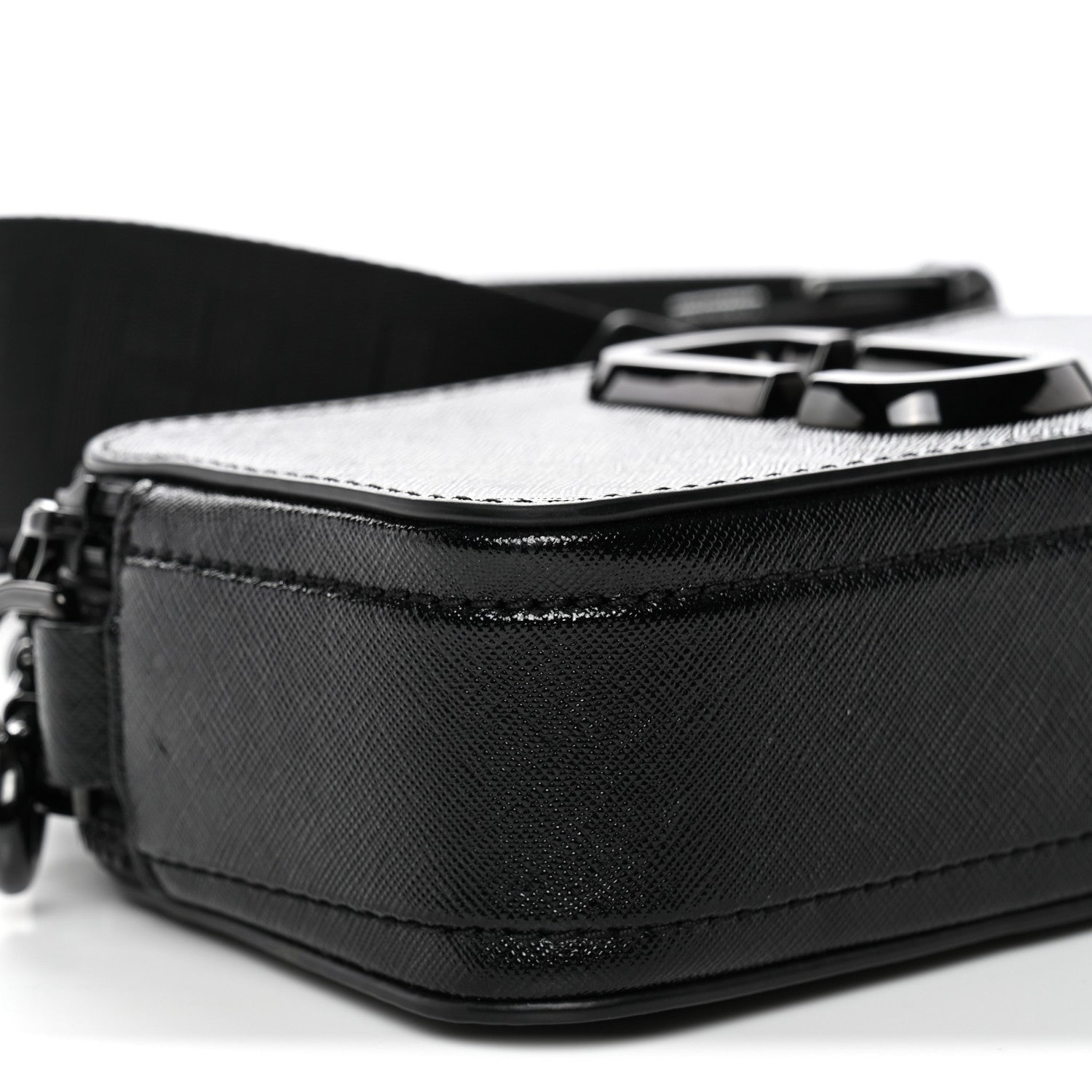 Marc Jacobs Saffiano Snapshot Camera Bag Black 9 of 10