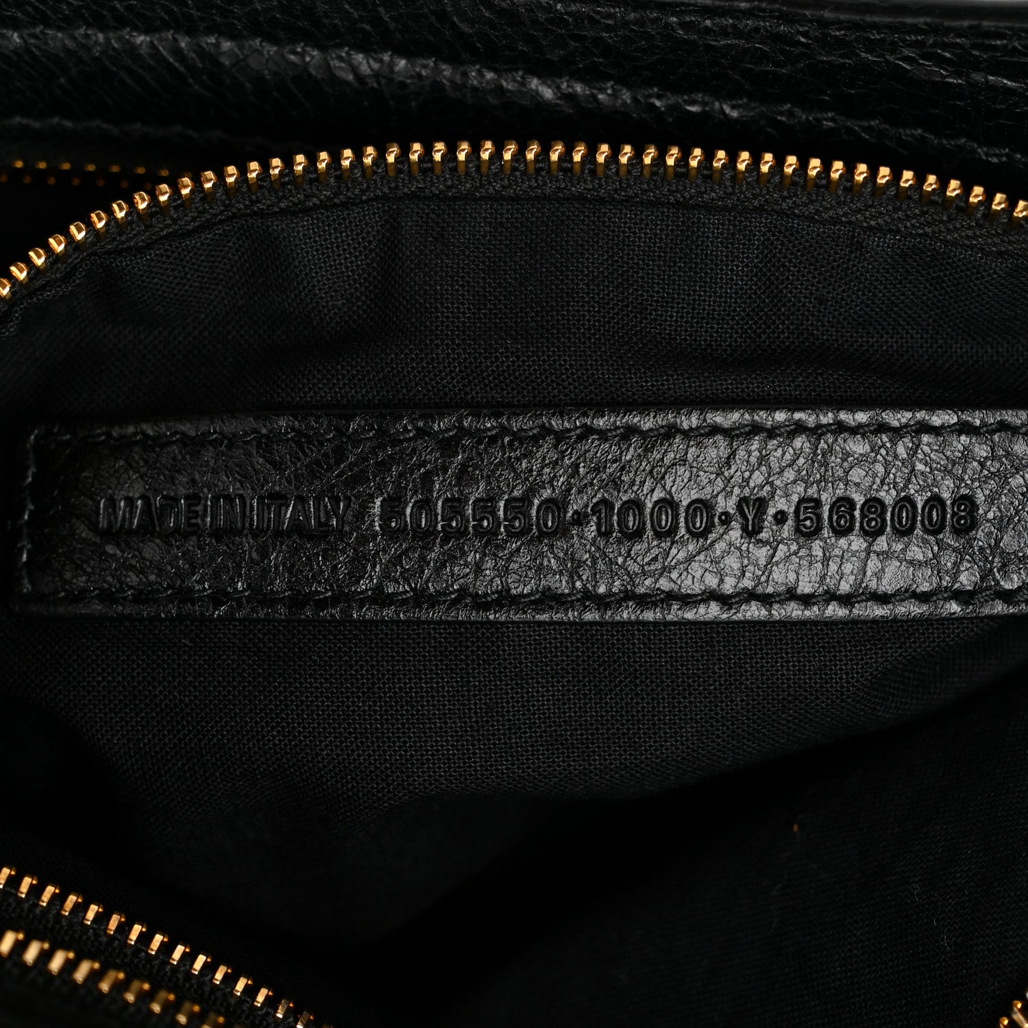 Balenciaga Agneau Classic Gold Hardware City Black 7 of 10