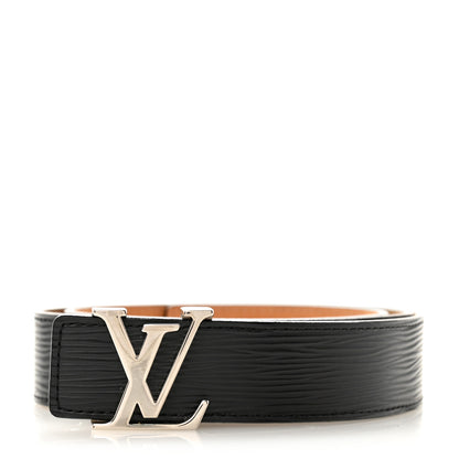 Louis Vuitton Epi 30mm LV Initiales Belt 85 34 Black 1 of 10