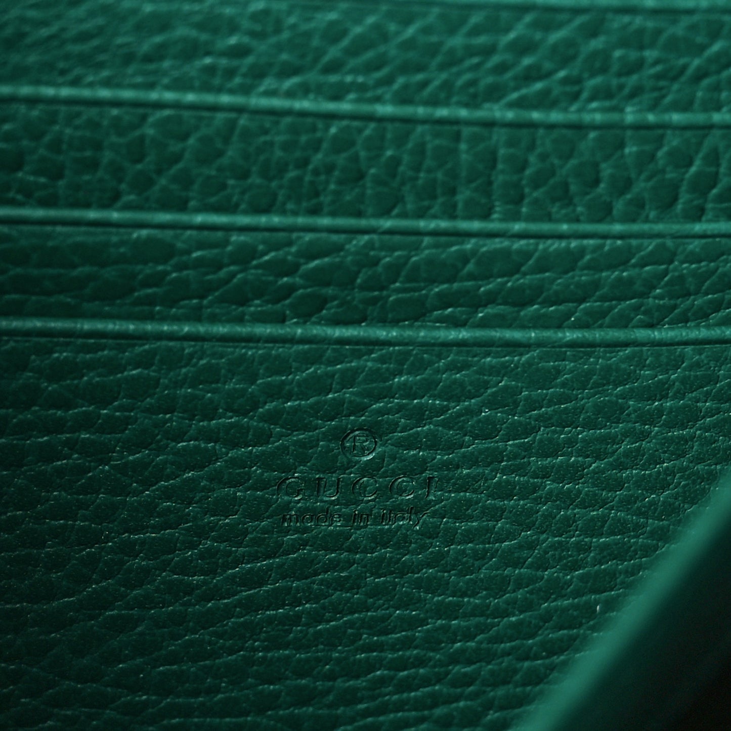 Calfskin Mini Dionysus Chain Wallet Emerald