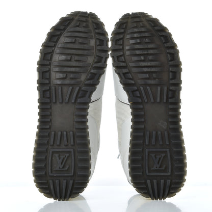 Louis Vuitton Suede Monogram Run Away Sneakers 37 White 15 of 18