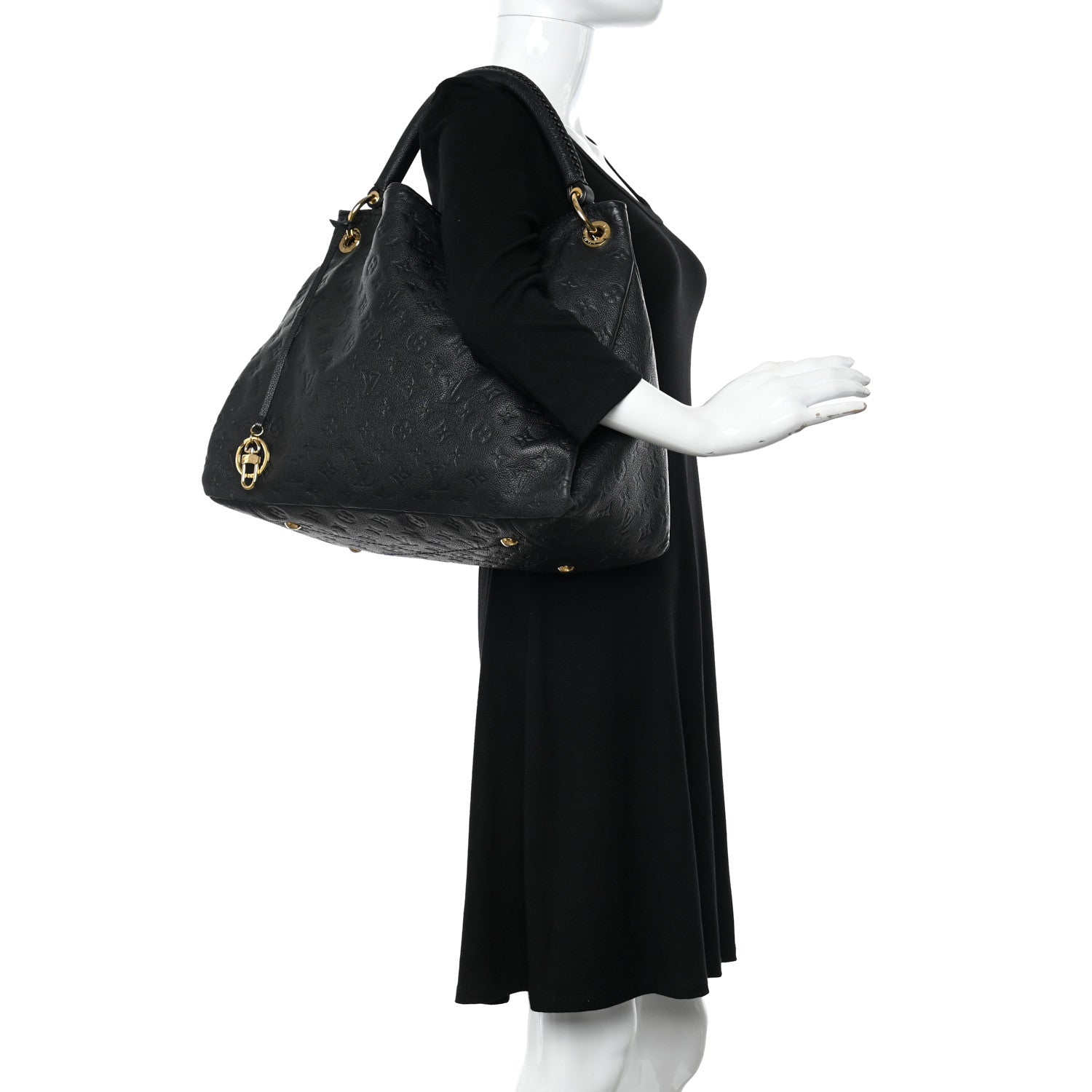 Louis Vuitton Empreinte Artsy MM Black 2 of 10