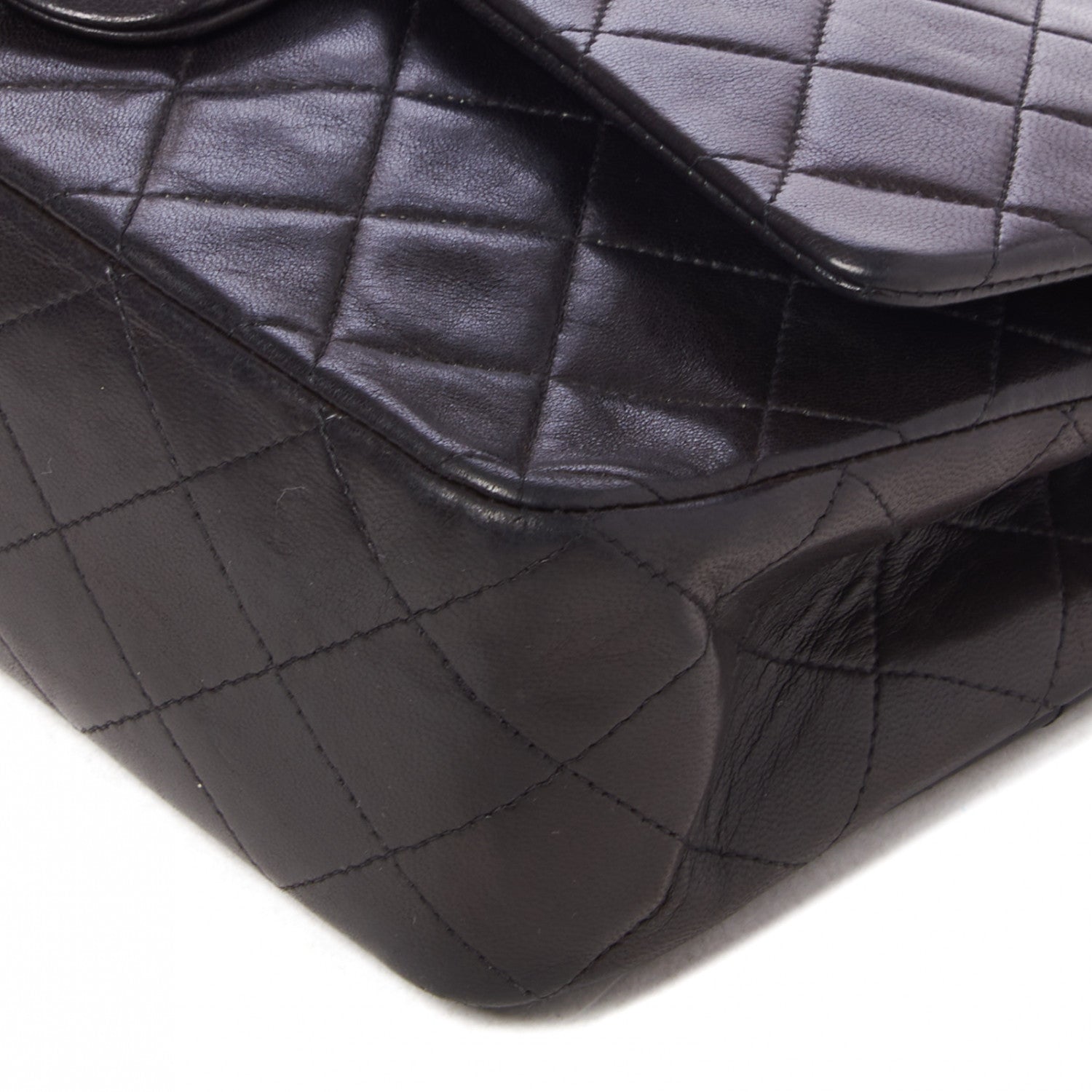 Chanel Lambskin Quilted Medium Double Flap Brown 5 of 9