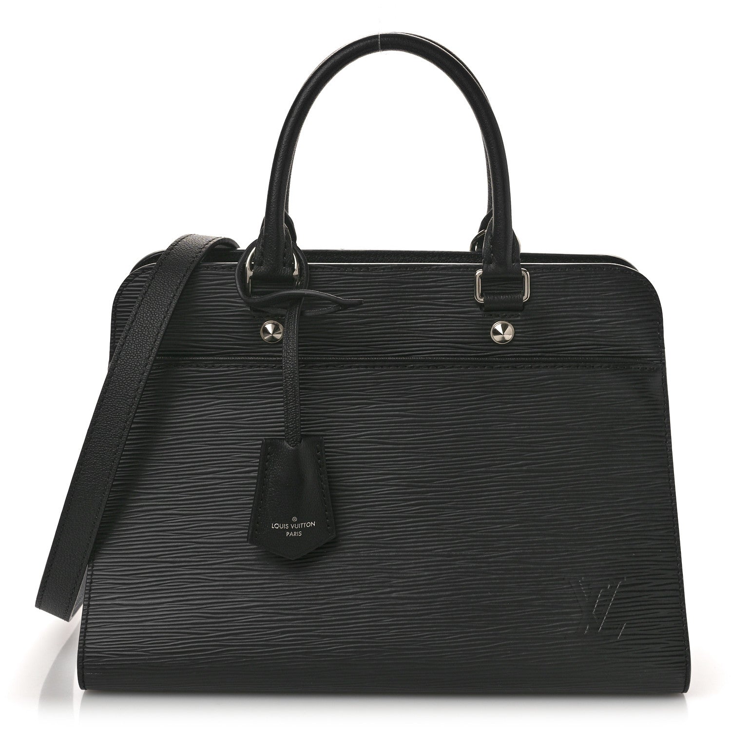 Louis Vuitton Epi Vaneau MM Black 1 of 9