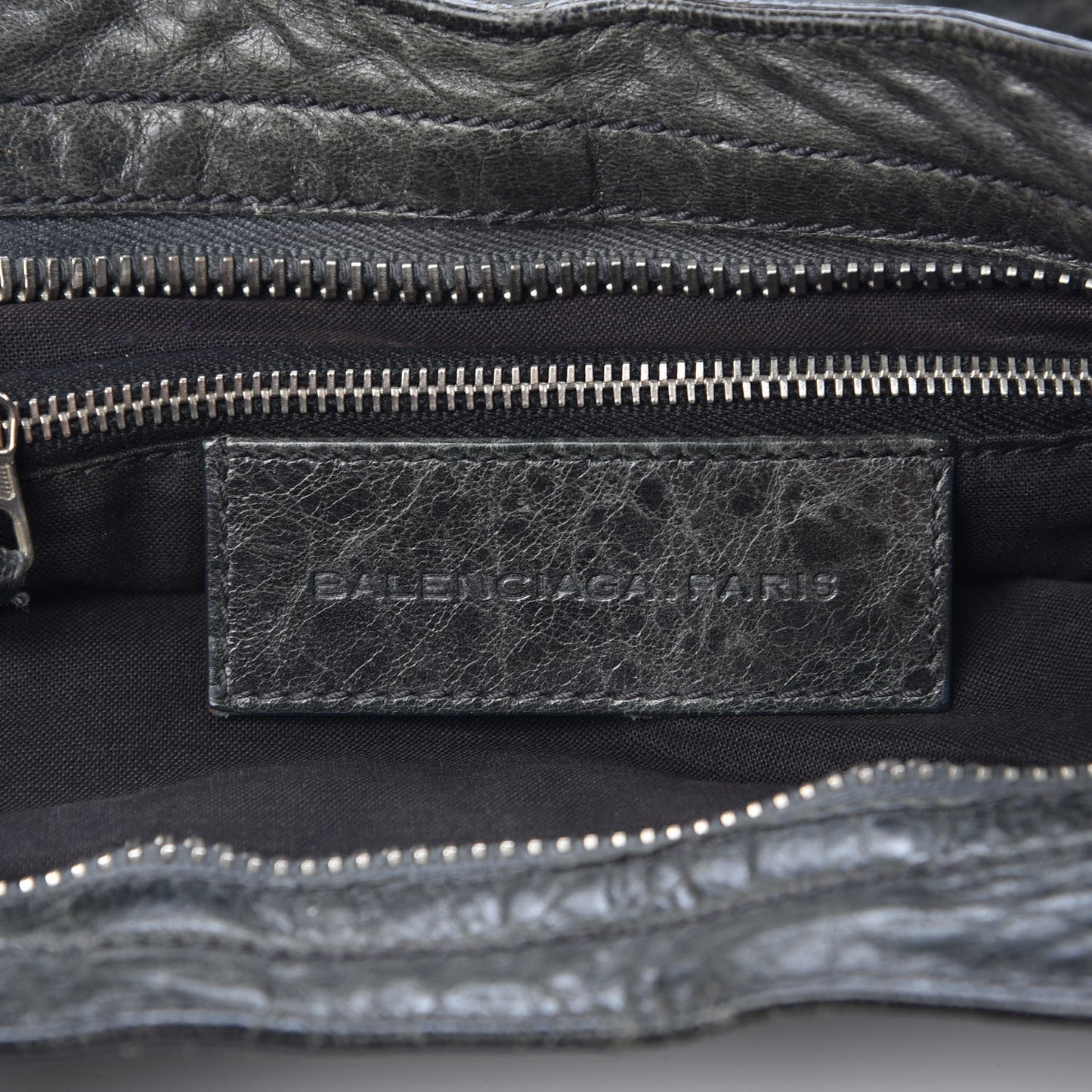 Agneau Giant 21 Silver Hardware City Anthracite