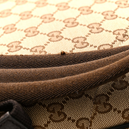Gucci Monogram Travel Backpack Dark Brown 10 of 10