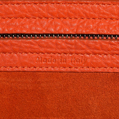 Celine Bullhide Calfskin Medium Phantom Luggage Burnt Orange 7 of 16