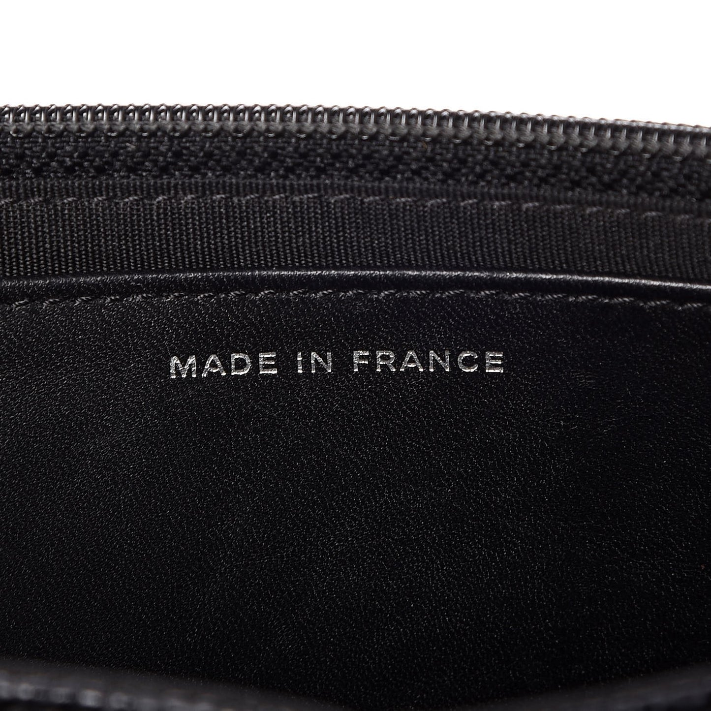 Caviar Half Moon Wallet On Chain WOC Black
