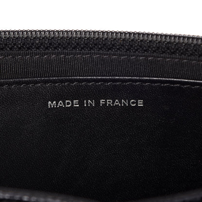 Chanel Caviar Half Moon Wallet On Chain WOC Black 8 of 8