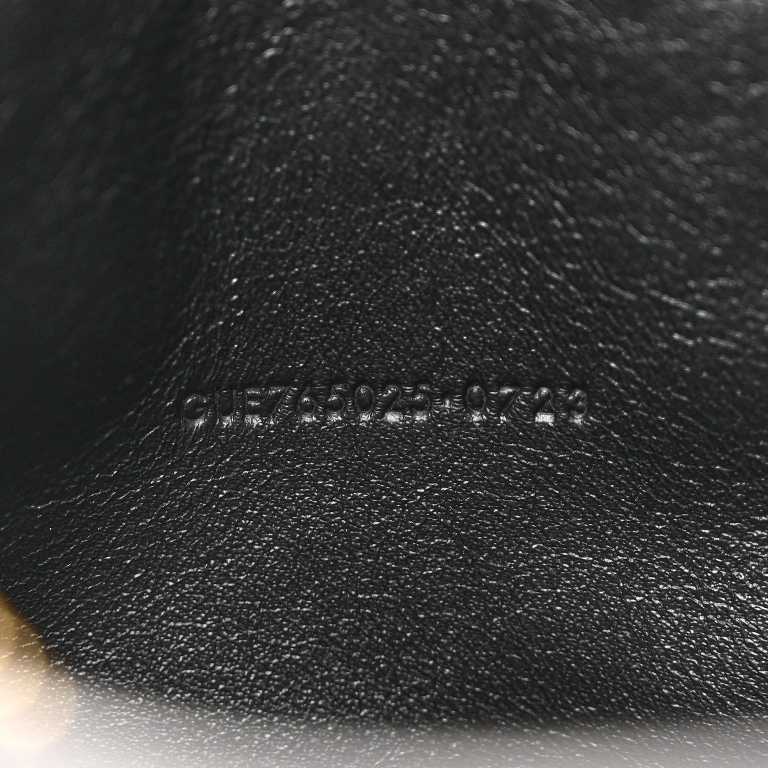 Saint Laurent Lambskin Small Calypso Pouch Black 7 of 10
