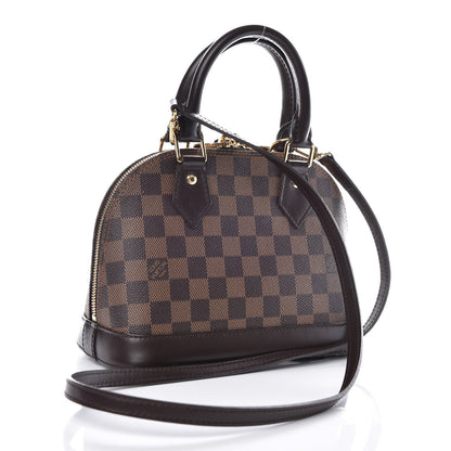 Louis Vuitton Damier Ebene Alma BB 3 of 10