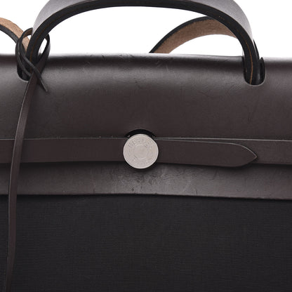 Hermes Toile Vache Hunter Herbag Zip 39 MM Black 10 of 12