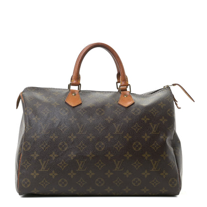 Louis Vuitton Monogram Speedy 35 1 of 19