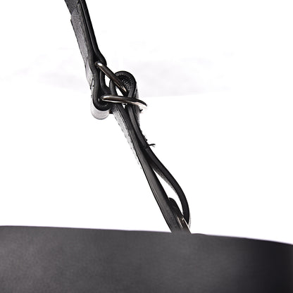 Burberry Calfskin Grommet Hobo Black 8 of 13