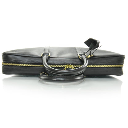 Louis Vuitton Epi Porte-Documents Voyage Briefcase Black 5 of 8