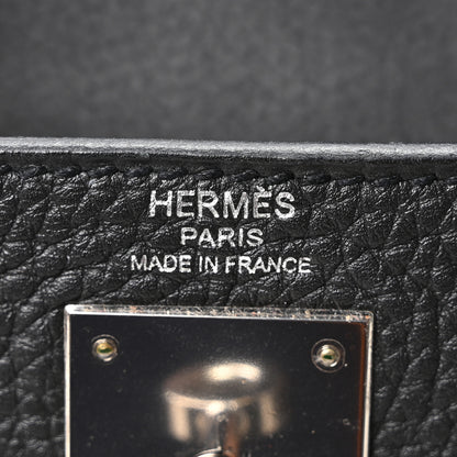 Hermes Togo Kelly Retourne 28 Black 6 of 10