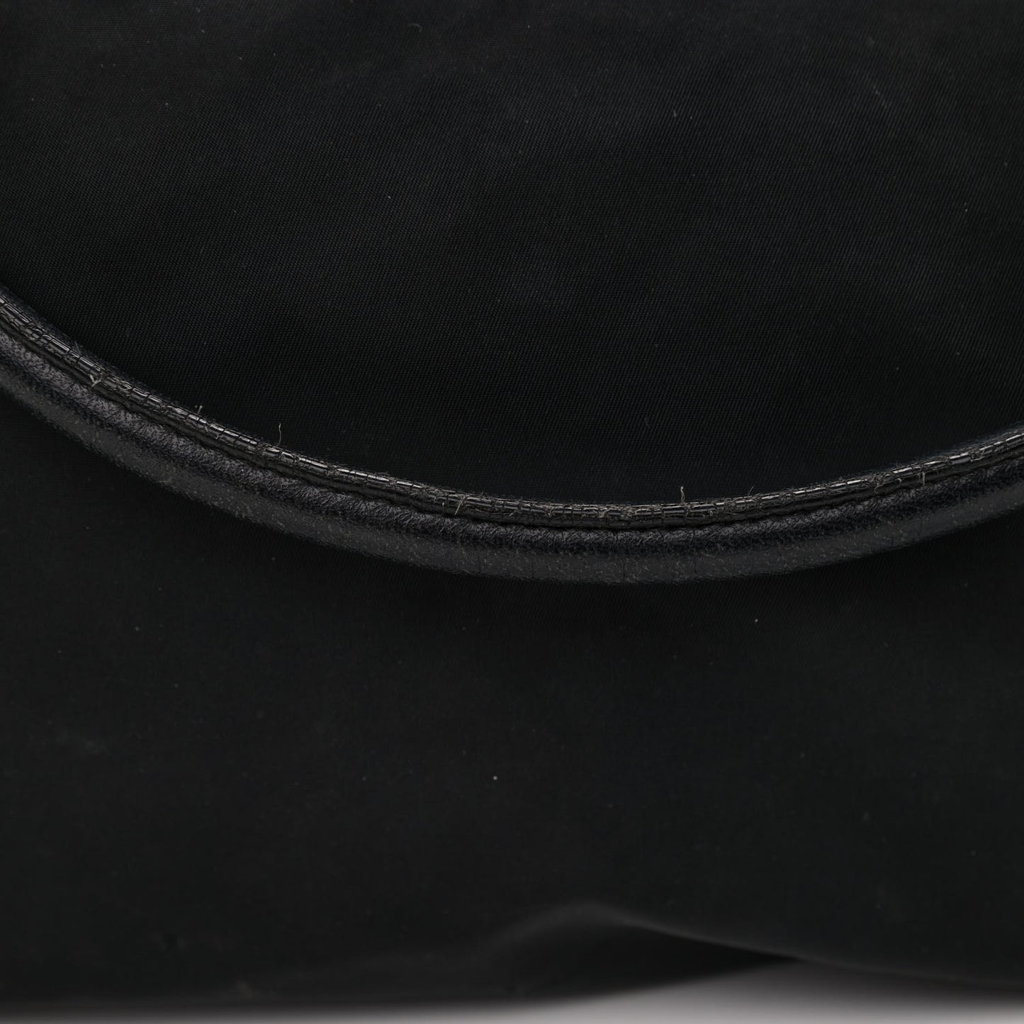 Tessuto Nylon Soft Calfskin Tote Black