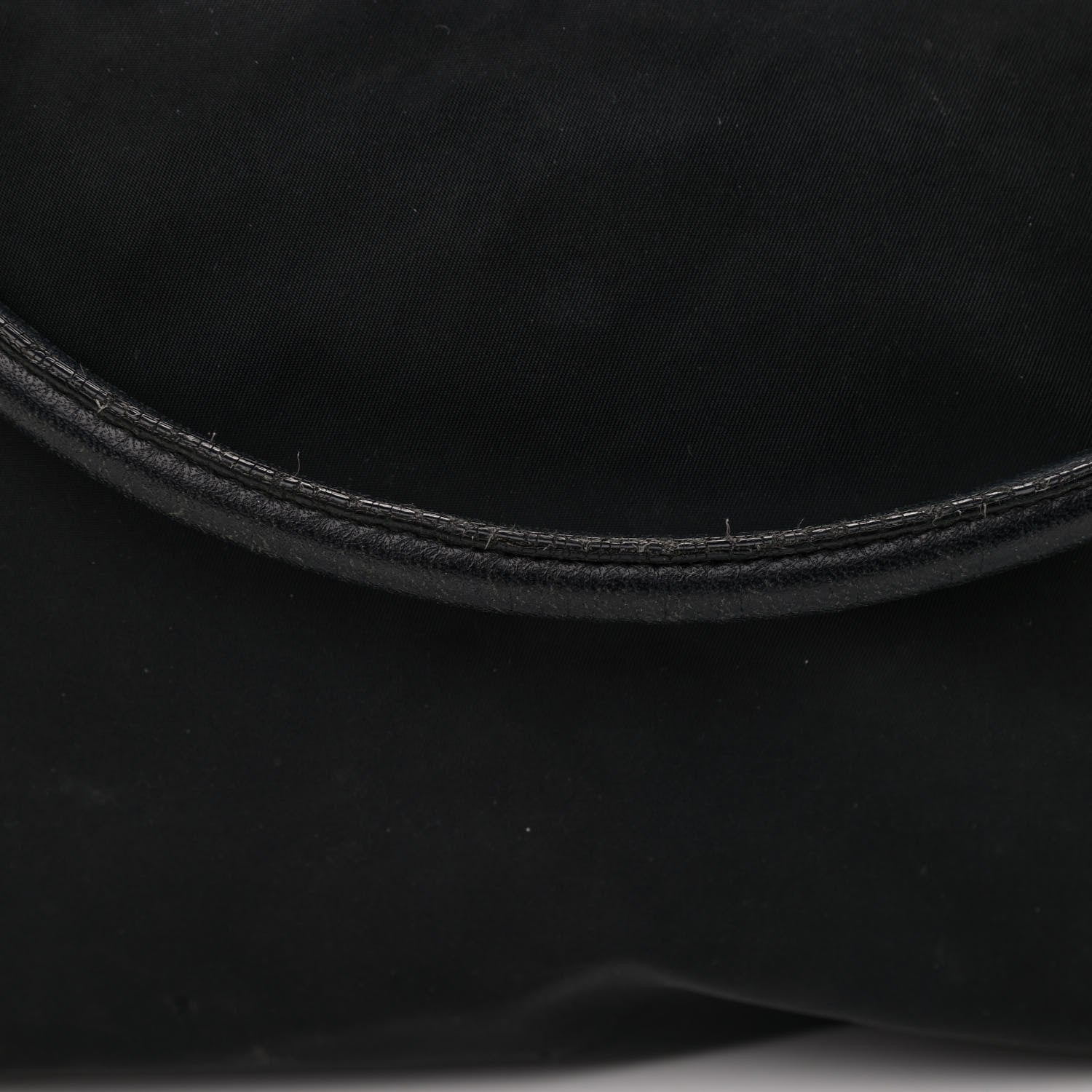 Prada Tessuto Nylon Soft Calfskin Tote Black 19 of 23
