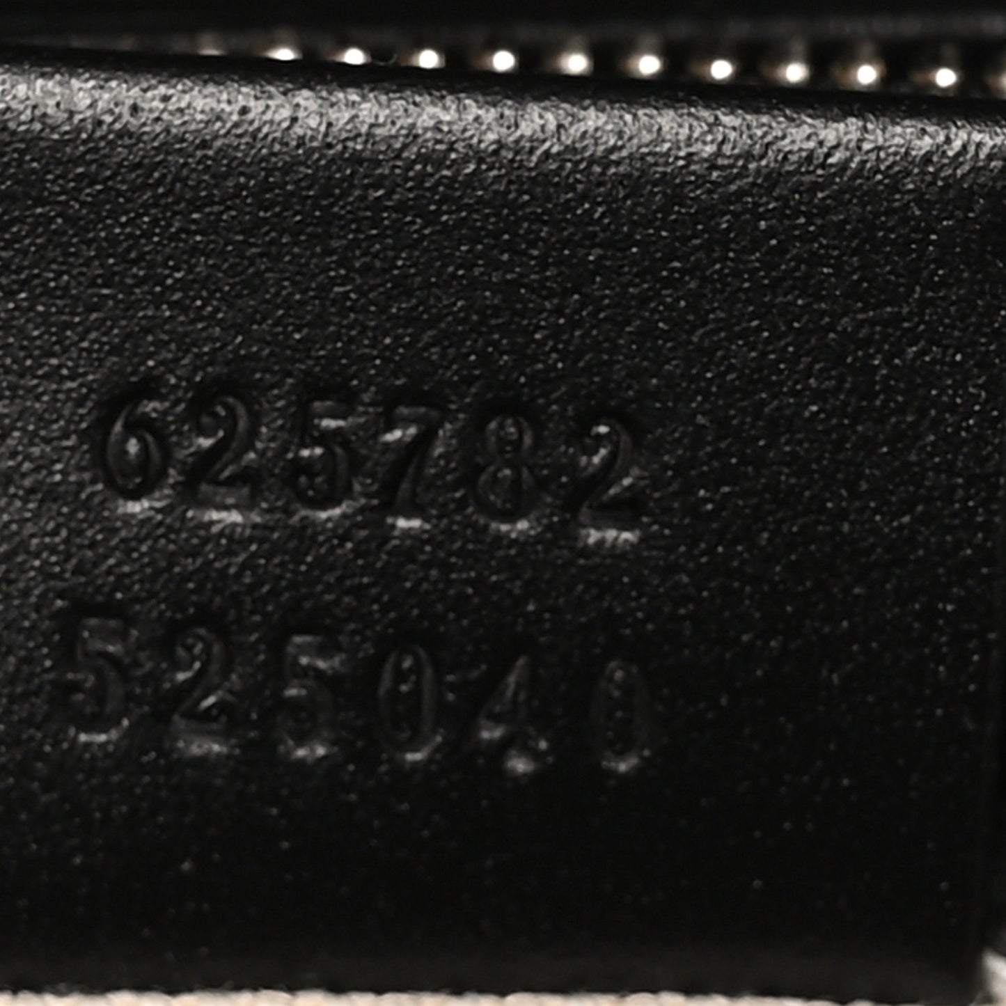Calfskin GG Tennis Embossed Messenger Bag Black